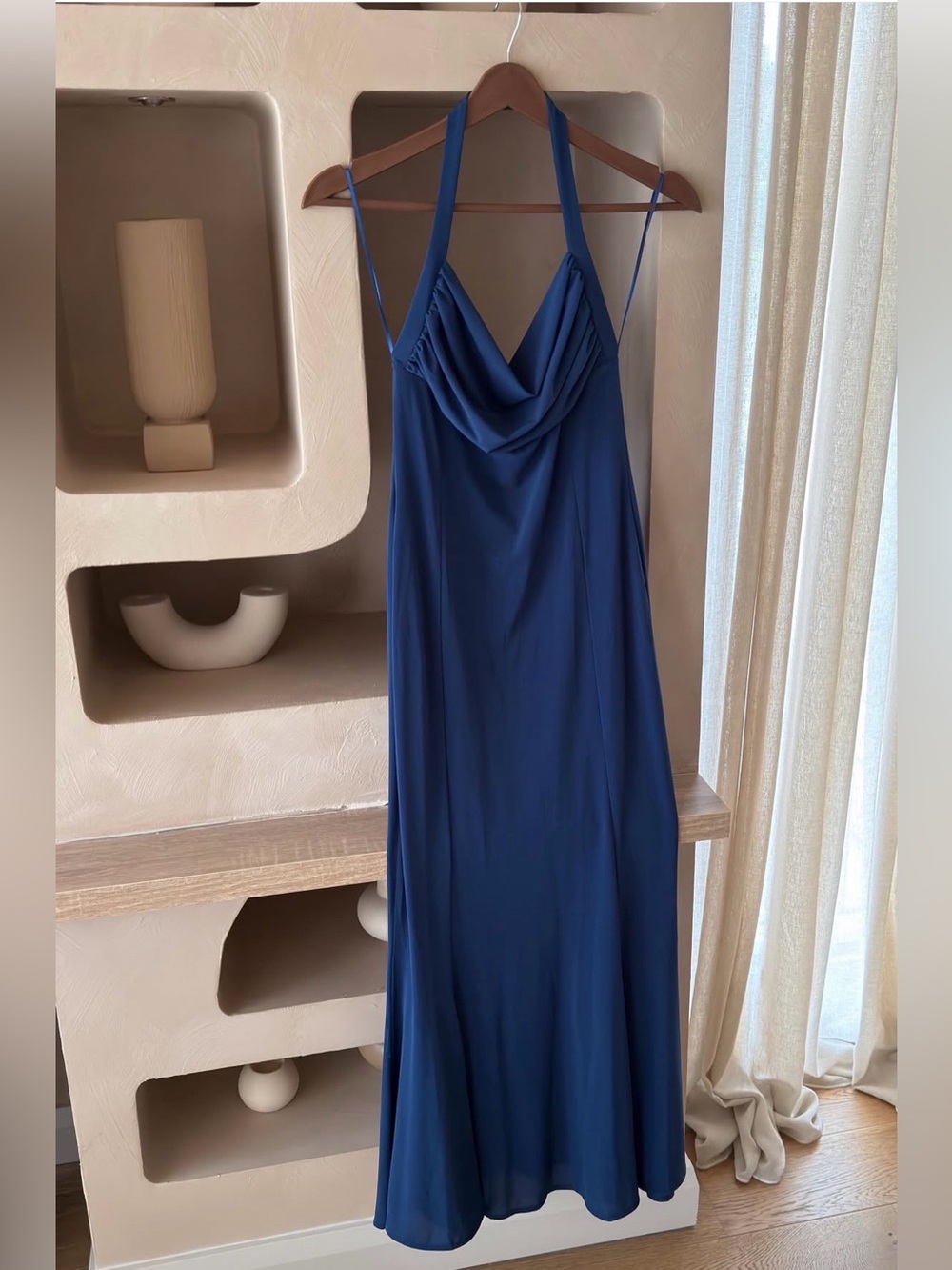 Zara blue lond dress - Picture 4 of 6